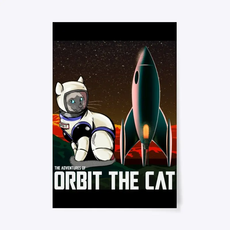 Orbit the Cat Retro